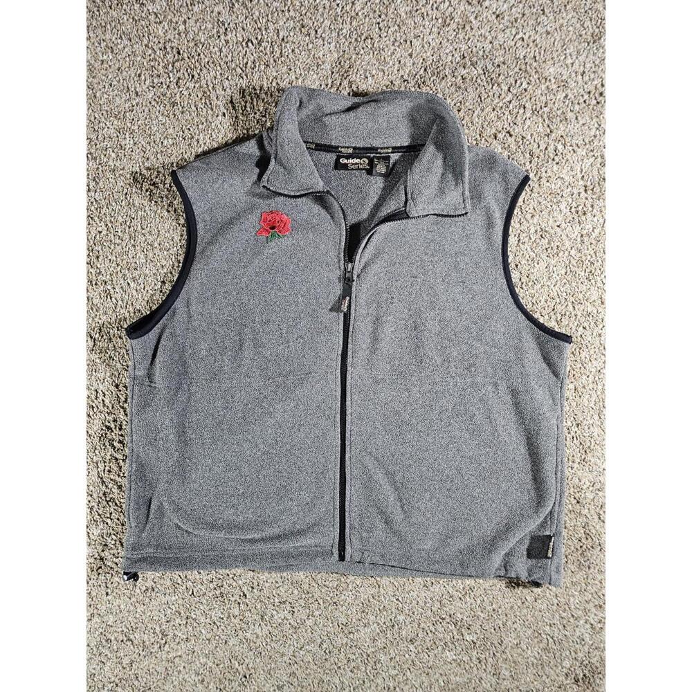 Guide Series Embroidered Rose Vest Large